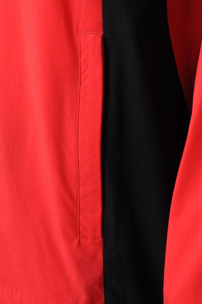 WTV176 online ordering men's sports suit design contrast magic sleeve sports suit sports suit center detail view-3